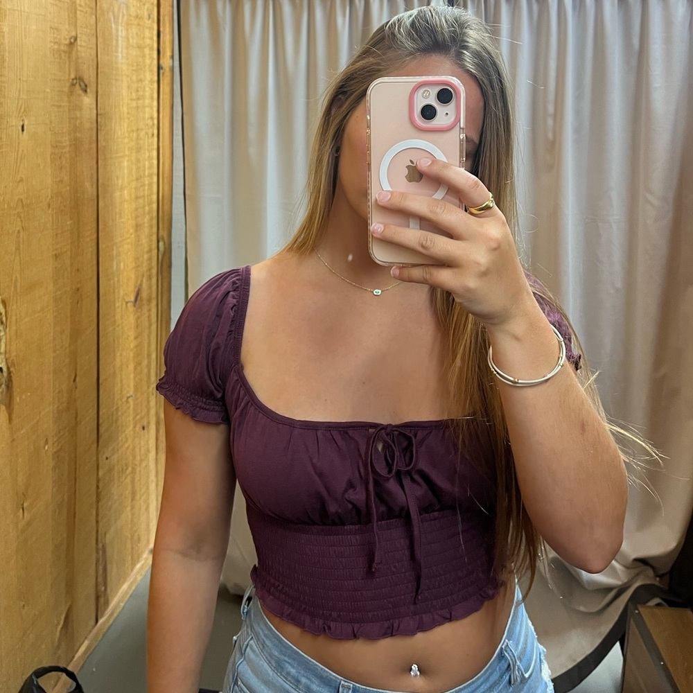 Smocked top
